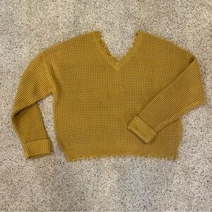 moon & madison Honey V-Neck Sweater